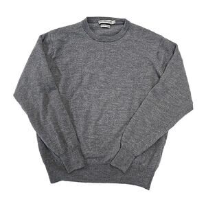 Peter Millar Women's 100% Italian Merino Wool Sweater Small (L Shrunk To S) Gray